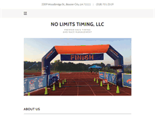 Tablet Screenshot of nolimitstiming.com